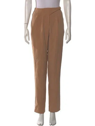 Pre-owned Atoir Straight Leg Pants In Neutral