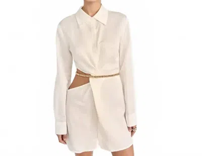 Atoir The Aversion Dress In White In Neutral