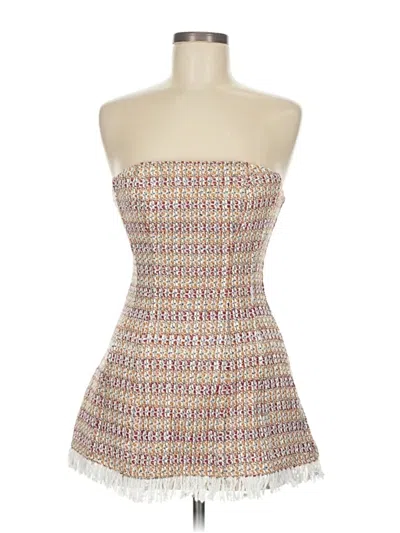 Atoir Tube Top Ivory Strapless Neckline Tops In Gray