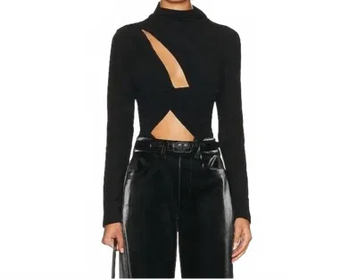 Atoir Vincent Cut Out Bodysuit In Black