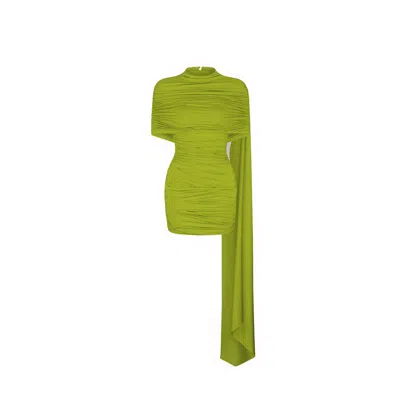 Atoir Women's Green Elsie Mini Dress - Chartreuse