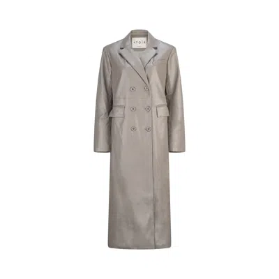 Atoir Women's Grey Astrid Coat - Soft Taupe