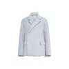 Atoir Women's Grey Romee Blazer - Chalk In Grey