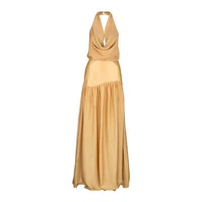 Atoir Women's Prudence Gown Golden Sands In Brown