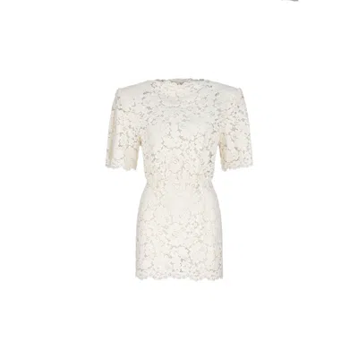 Atoir Women's White Catalina Mini Dress - Ivory