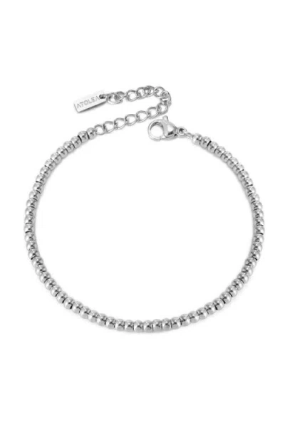 Atolea Beaded Bracelet In Gray