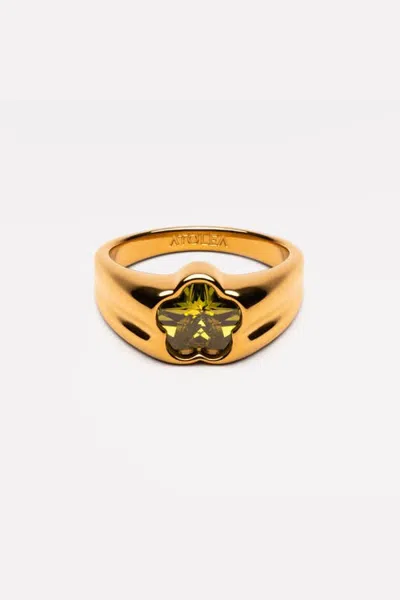 Atolea Blossom Ring In Gold