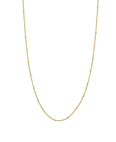 Atolea Capri Beaded Choker In Gold