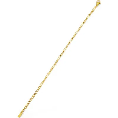 Atolea Cozumel Paperclip Bracelet In Gold