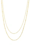 Atolea Double Beaded Choker In Gold