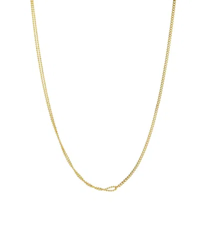 Atolea Double Trouble Choker In Gold