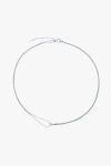 Atolea Double Trouble Choker In Silver