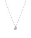 Atolea Drop Necklace In Metallic