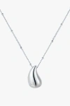 Atolea Drop Necklace In Metallic