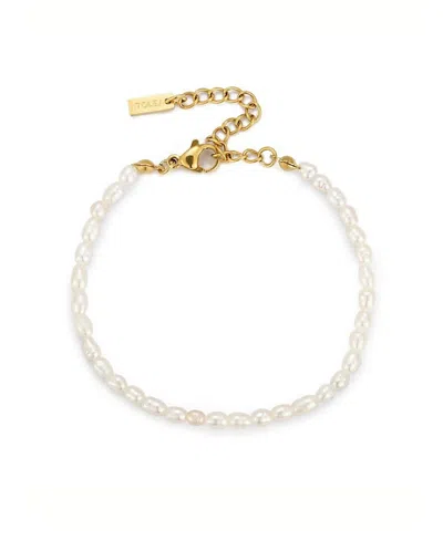 Atolea Freshwater Pearl Bracelet In White