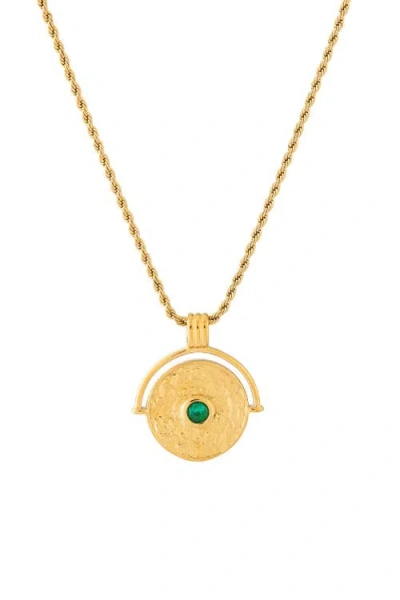 Atolea Gaia Necklace In Gold