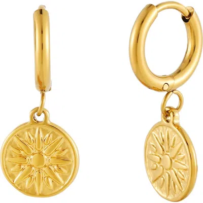 Atolea Golden Sun Earrings
