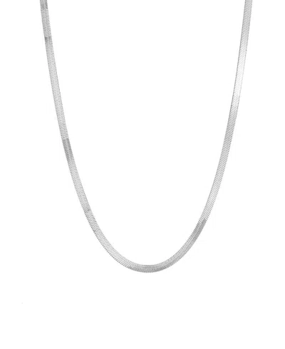 Atolea Kauai Herringbone Choker In White