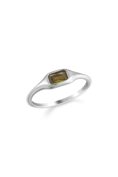 Atolea Laguna Ring In Metallic