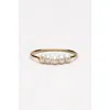 Atolea Mini Pearls Ring In Gold