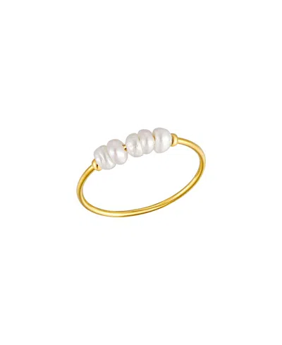 Atolea Mini Pearls Ring In Gold