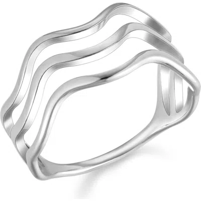 Atolea Ocean Ring In White