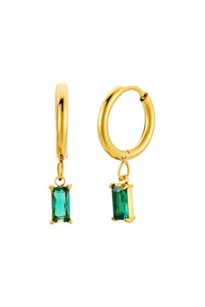 Atolea Sea Sparkle Earrings In Gold