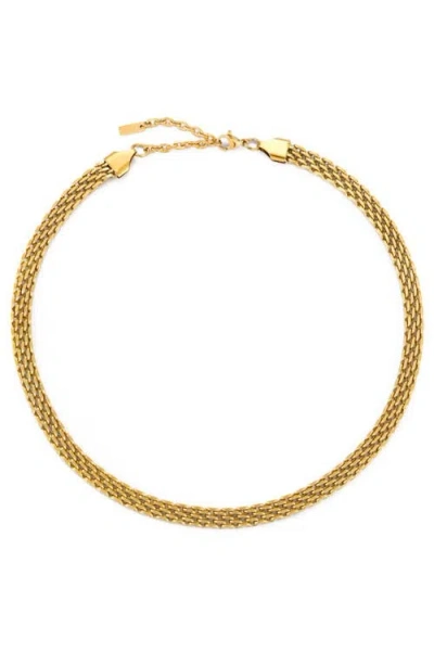 Atolea Sifnos Choker In Gold