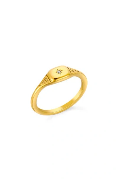 Atolea Starlight Heirloom Ring In Gold