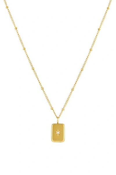 Atolea Starlight Necklace In Gold