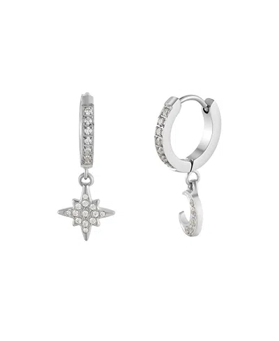 Atolea Summer Night Earrings In Silver