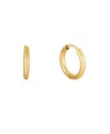 Atolea Tiny Huggie Hoops In Gold