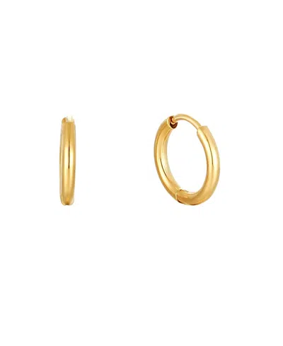 Atolea Tiny Huggie Hoops In Gold