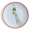 Atolye Sir Blue I Believe In Good Collection Dessert Plate Starry Girl In Blue