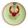 Atolye Sir Green I Believe In Good Collection Dessert Plate Crab In Green