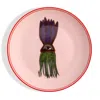 Atolye Sir Pink I Believe In Good Collection Dessert Plate In Pink