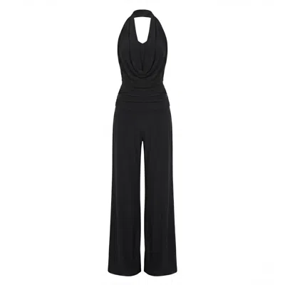 Atom Label Women's Barium Jumpsuit In Black
