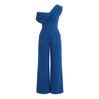 Atom Label Women's Blue Venice Jumpsuit In Cobalt