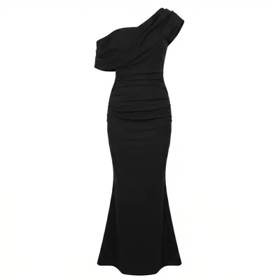 Atom Label Women's Nitrogen Gown In Black