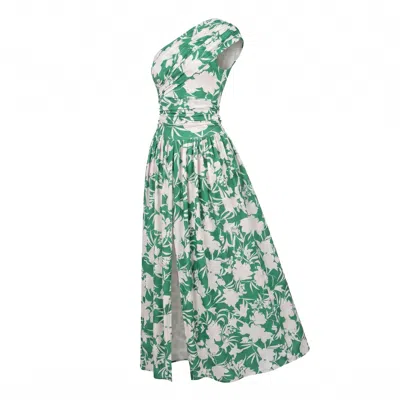 Atom Label Women's Rhenium Maxi In Green & Ivory Floral