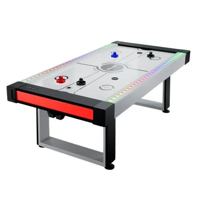 Atomic 84" Vibe Air Hockey Table In Stainless Steel