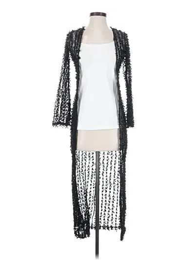 Pre-owned Atomic Cardigan Sweater In Black