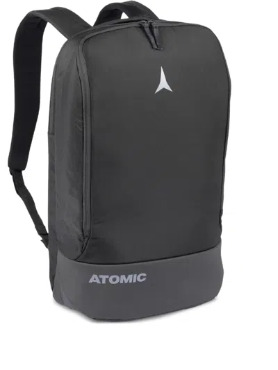 Atomic Logo-detail Backpack In Black