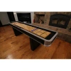 Atomic Platinum 9' Shuffleboard Table In Silver;polymer Coat