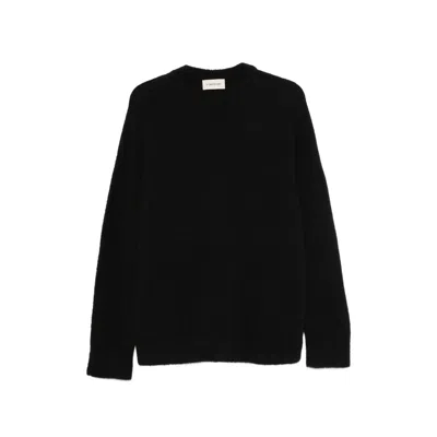 Atomo Factory Alpaca Blend Sweater In Black