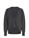 Atomo Factory Cardigan In Black