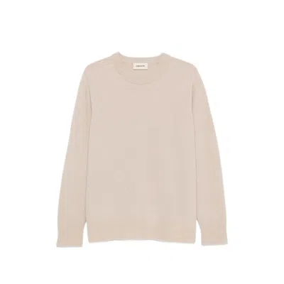 Atomo Factory Cashmere Crew Neck Sweater In Brown