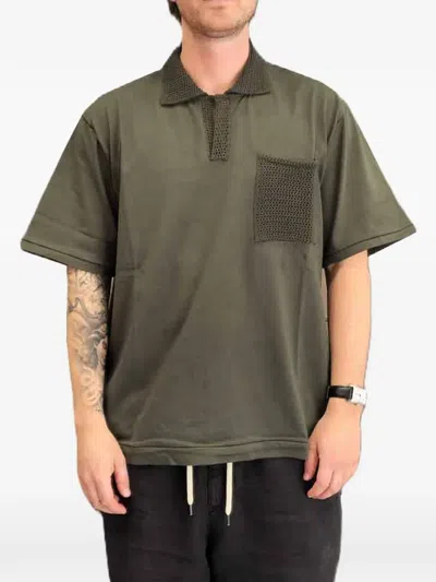 Atomo Factory Cotton Polo Shirt In Green