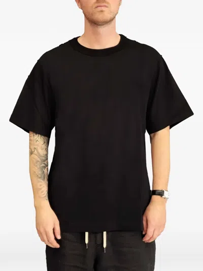 Atomo Factory Cotton T-shirt In Black