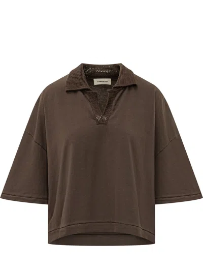 Atomo Factory Mini Polo Jersey In Moro